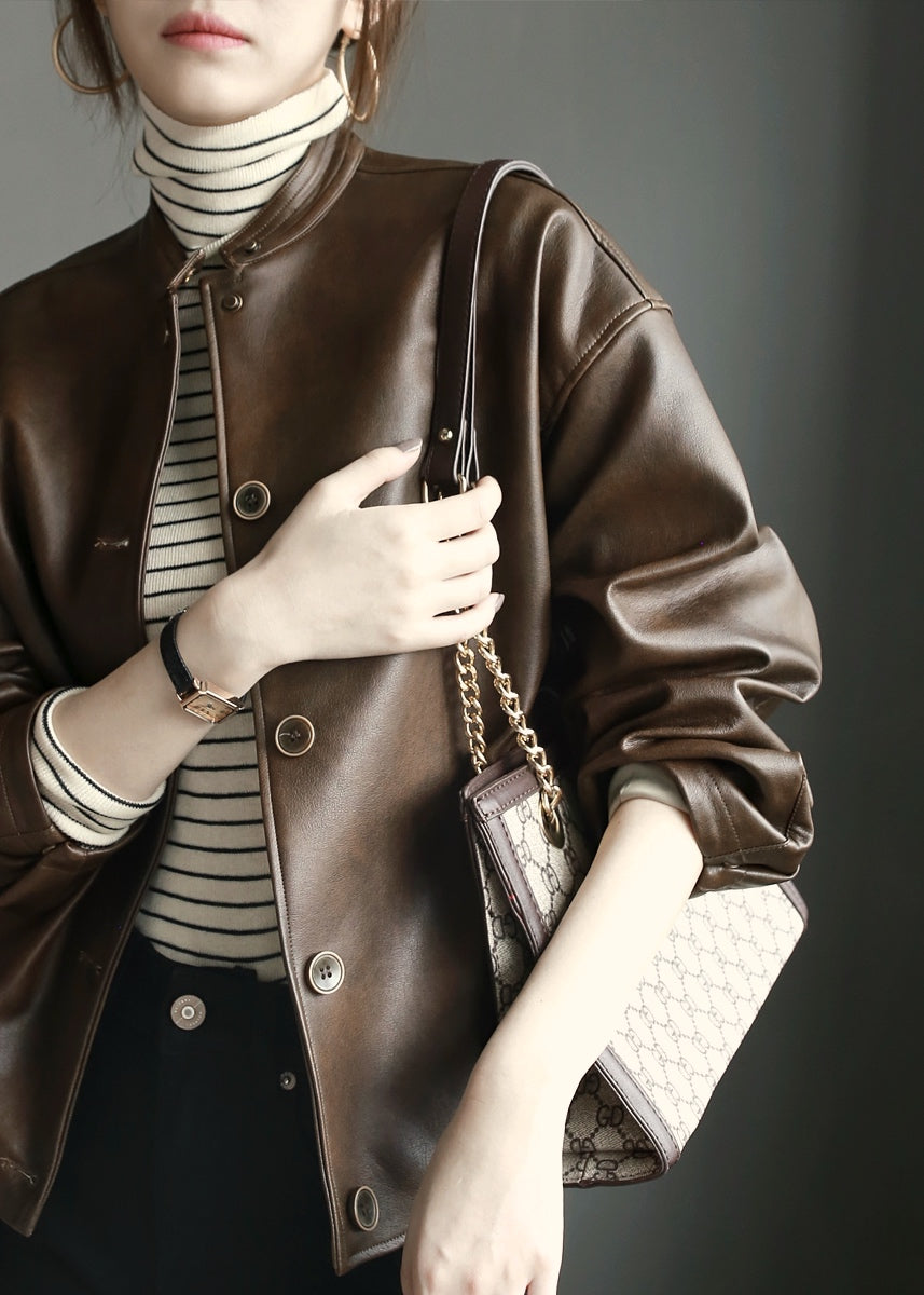 Bryn Leather Jacket (PRE-ORDER)