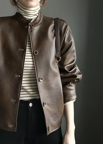 Bryn Leather Jacket (PRE-ORDER)