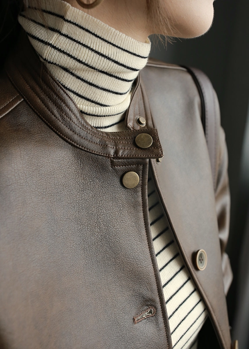 Bryn Leather Jacket (PRE-ORDER)