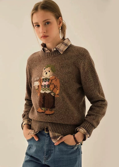 Freya Brown Sweater (PRE-ORDER)