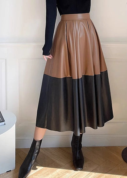 Carolina Coffee - Black Midi Skirt (SAMPLE SALE)