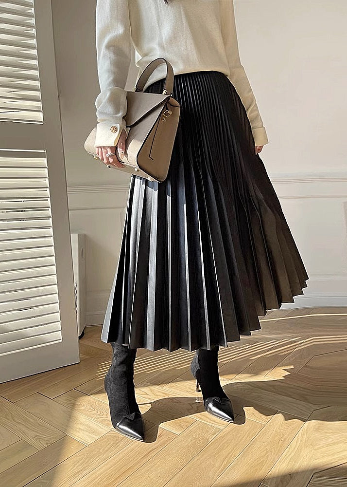 Marielle Black Midi Skirt (PRE-ORDER)