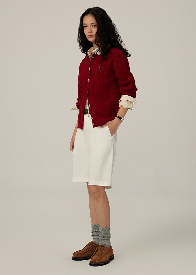 Niamh Classic Burgundy Cardigan (PRE-ORDER)