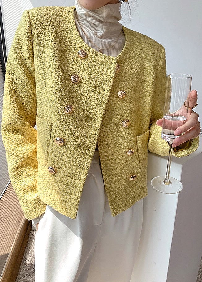 Clementine Macaroon Tweed Coat (PRE-ORDER)