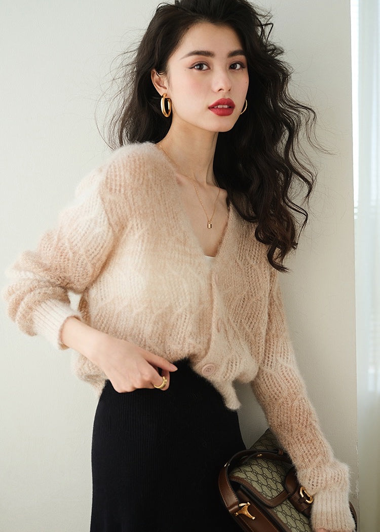 Leslie Cropped Cardigan (PRE-ORDER)