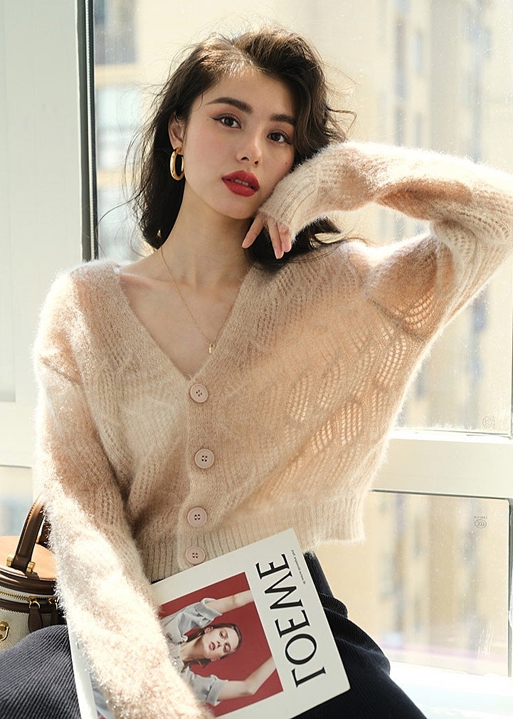 Leslie Cropped Cardigan (PRE-ORDER)