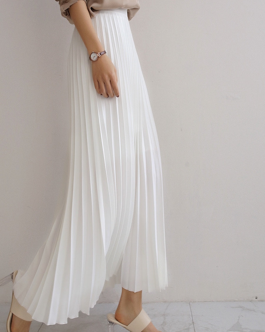 Lolita Chiffon White Skirt (PRE-ORDER)